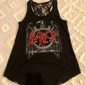 Slayer concert tank top